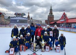 Хоккейная команда «Чарас» из Республики Алтай триумфально выступила на турнире в Москве