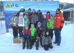Юные горнолыжники Горно-Алтайска показали высокие результаты на выездных соревнованиях