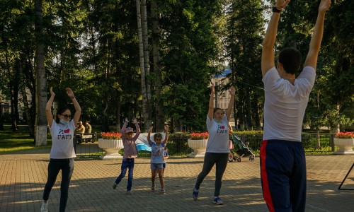 В Горно-Алтайске прошло открытие проекта «Фитнес-центр «Улица»