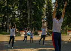 В Горно-Алтайске прошло открытие проекта «Фитнес-центр «Улица»