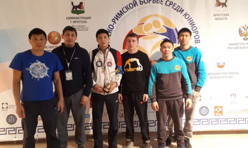 Спортсмены из Республики Алтай приняли участие в первенстве России по греко-римской борьбе среди юниоров до 21 года