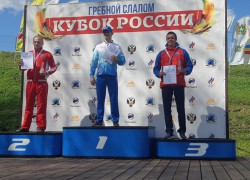 В Окуловке прошли первые всероссийские соревнования по гребному слалому в текущем 2022 году. 