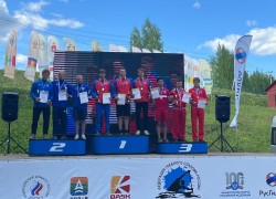 Удачное начало спортивного сезона для спортсменов гребного слалома Республики Алтай
