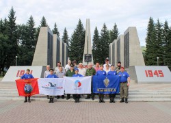 Поисковики Республики Алтай принимают участие в поисковой экспедиции на местах сражений ВОВ