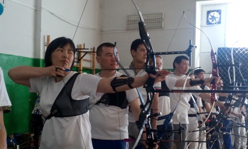 В Онгудайском районе прошли соревнования по стрельбе из лука